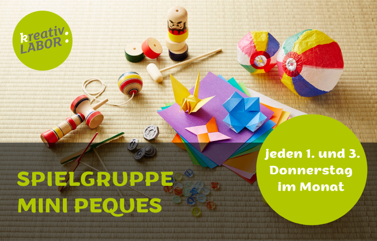 Spielgruppe Mini Peques im kreativ:LABOR // Erstes Treffen: 23. April 2026