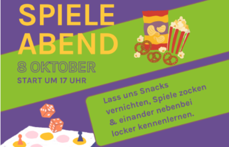 JANUN Spieleabend // 08. Oktober 2026